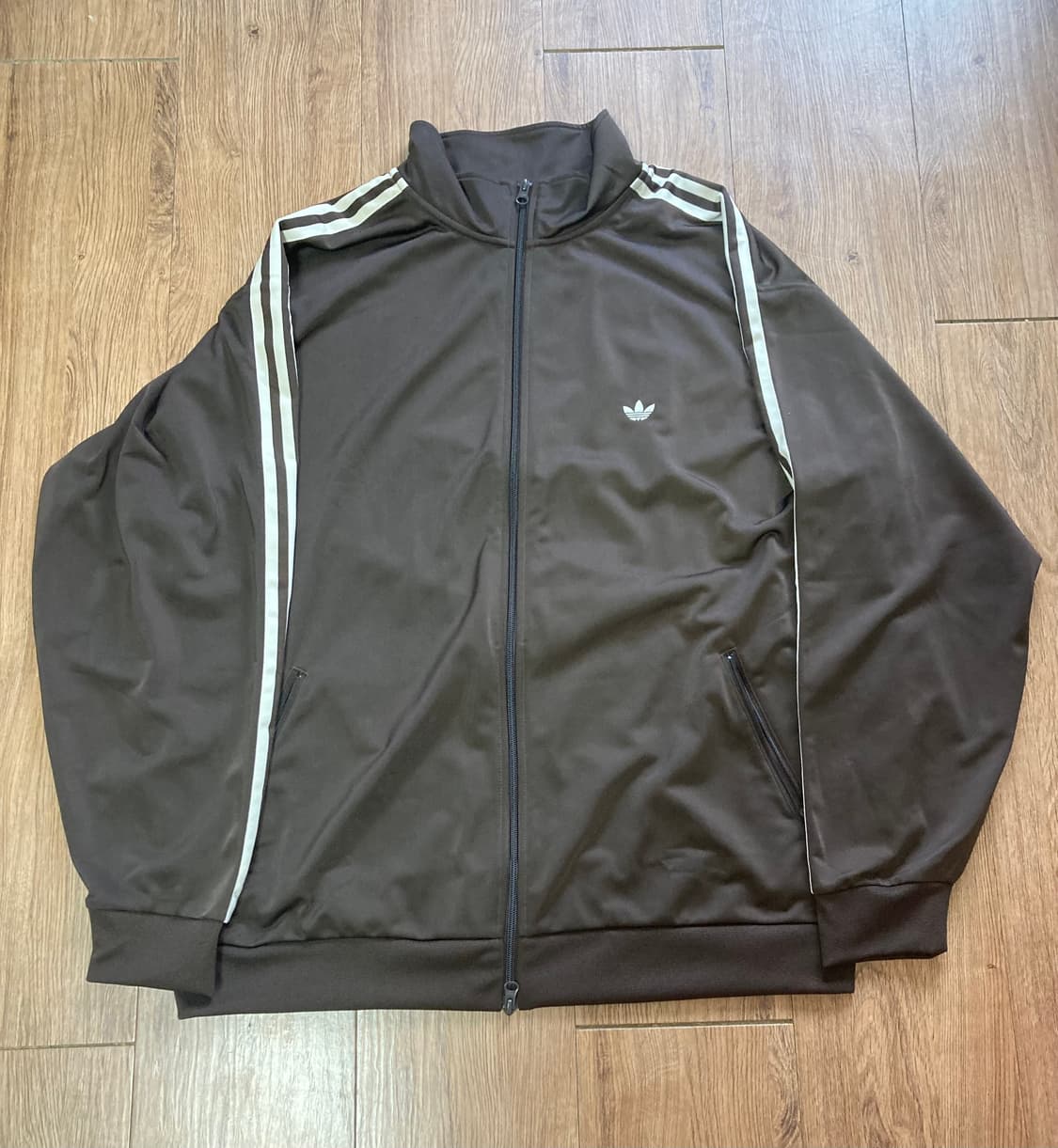 [2XL/XXL] 아디다스 BB 트랙탑 트레이닝 자켓 / 다크 브라운 상품이미지2