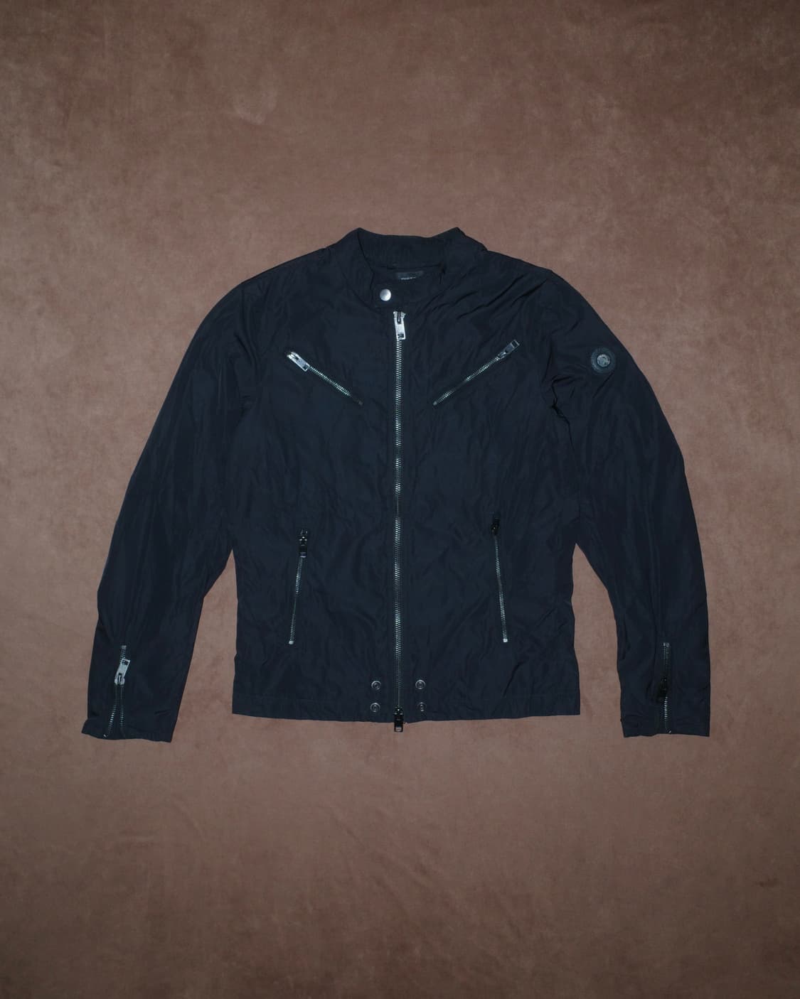 디젤 멀티 ZIP 바이커 나일론 자켓 상품이미지1