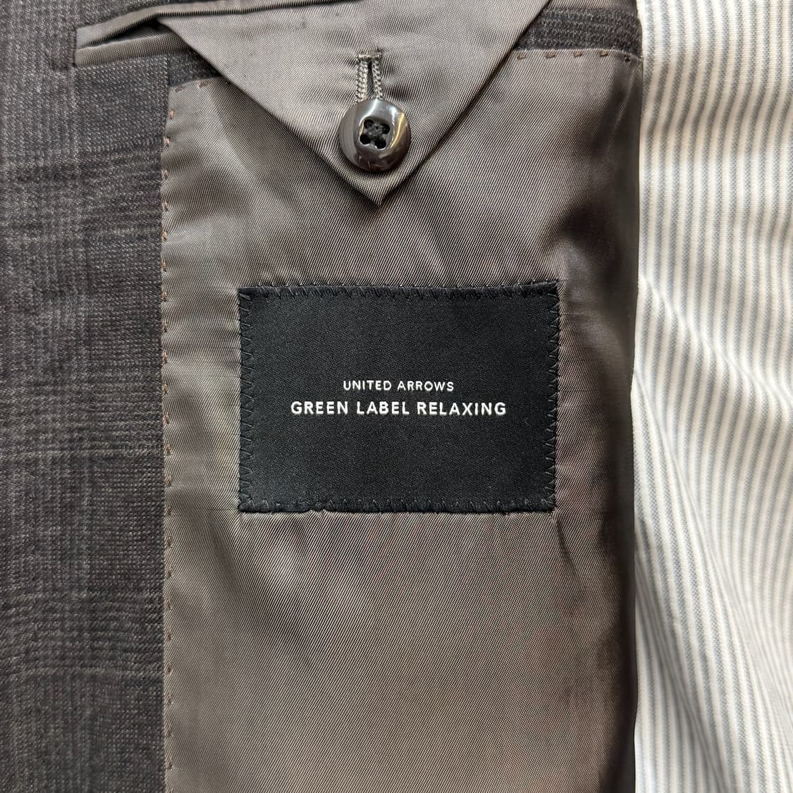 United Arrows 빈티지 글렌체크 자켓 상품이미지9