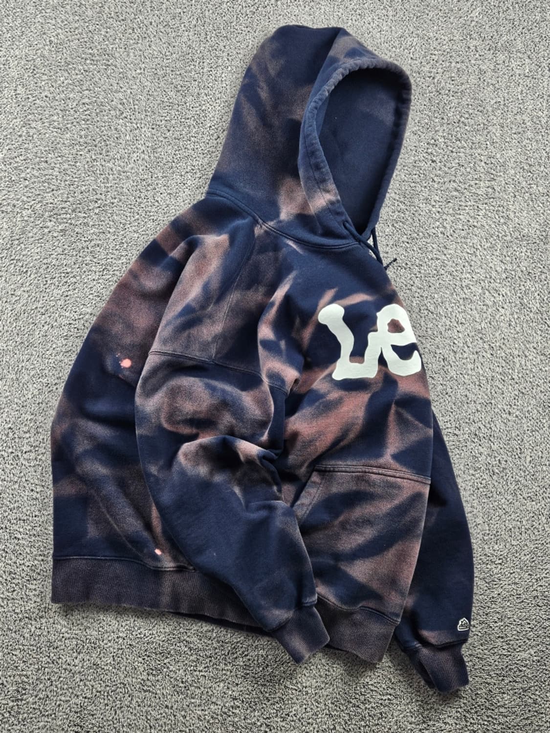 LEE 다잉 워시드 커스텀 스웻 후드 티셔츠 ( XL ) / 10943 상품이미지4