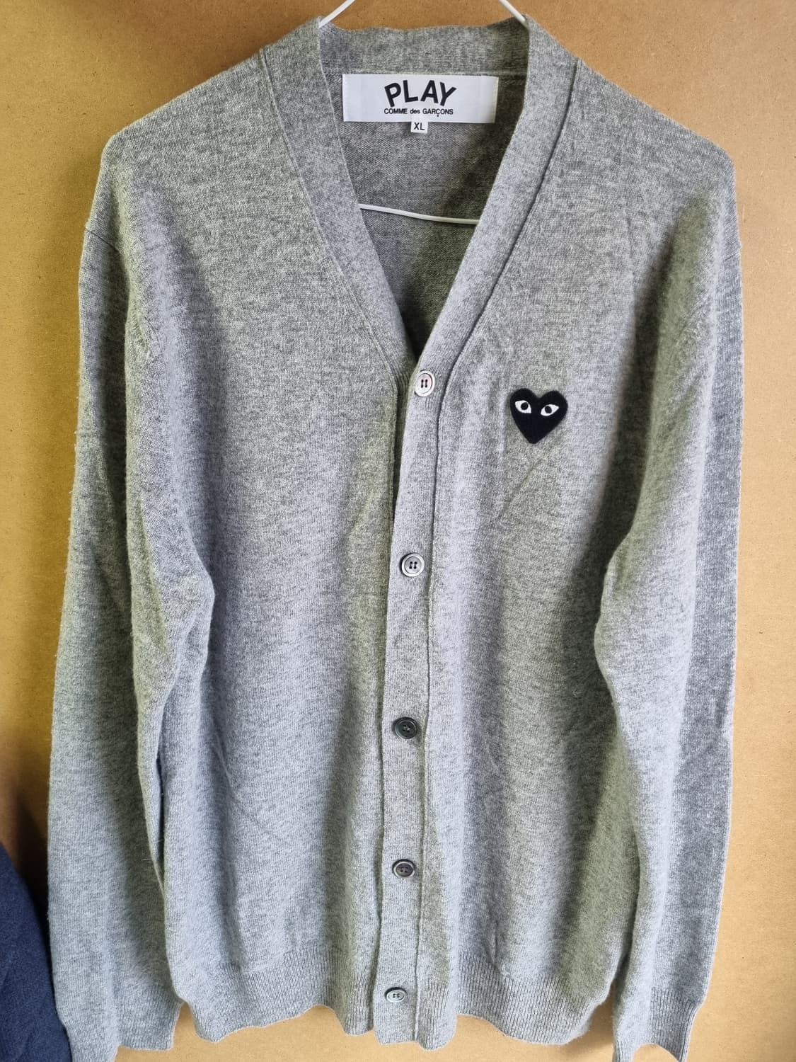 꼼데가르송 남성 울 가디건  상품이미지1