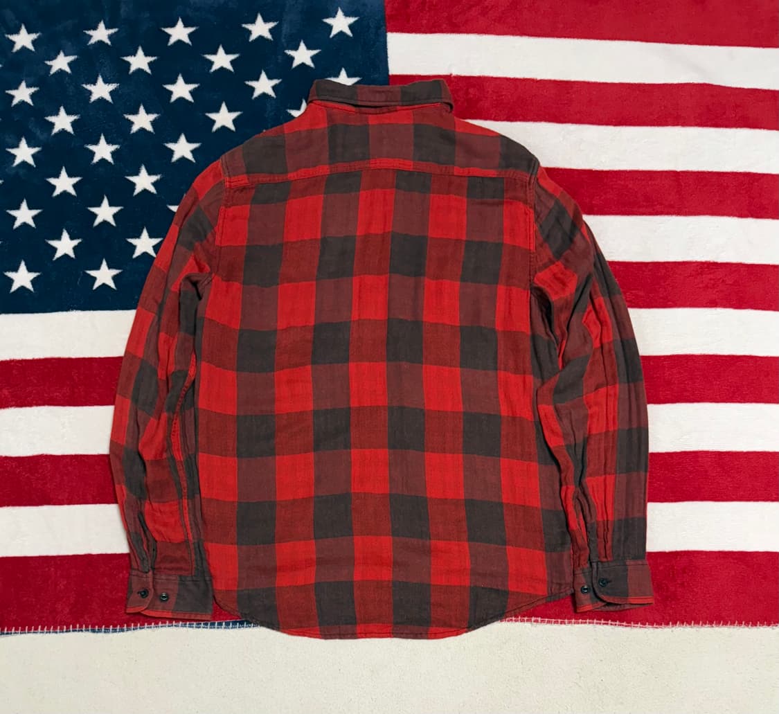 폴로 데님앤서플라이 버팔로체크셔츠 플란넬셔츠 polo vintage 상품이미지9