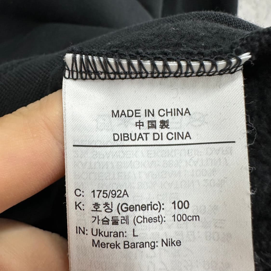 100 나이키 남자 루즈핏 후드티 상품이미지4