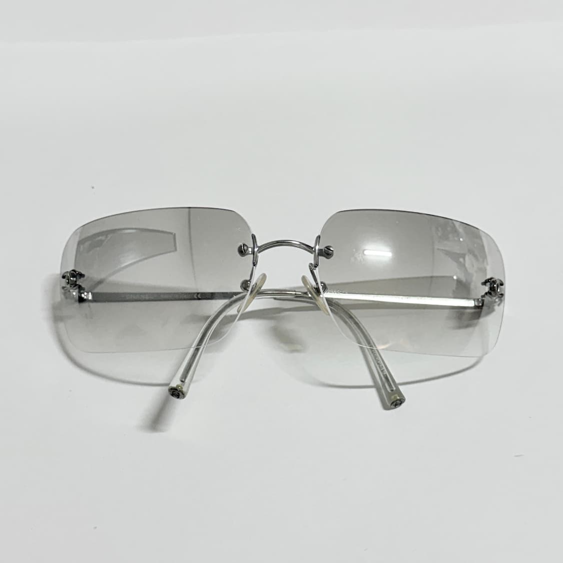 00‘s 샤넬 빈티지 무테 선글라스 상품이미지5