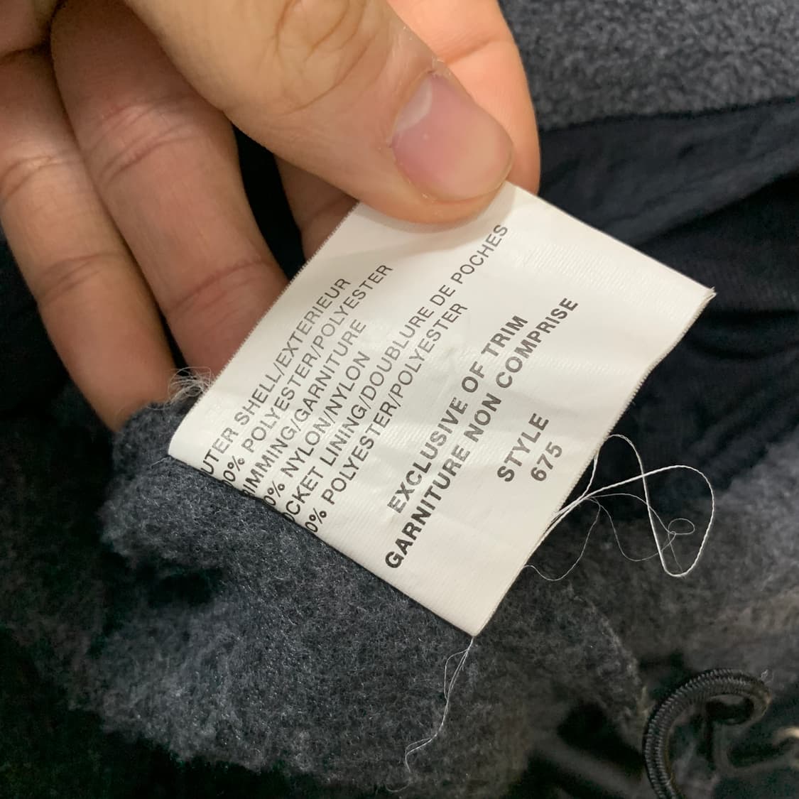 M-100)록키산맥 레일투어 빈티지 후리스 상품이미지4