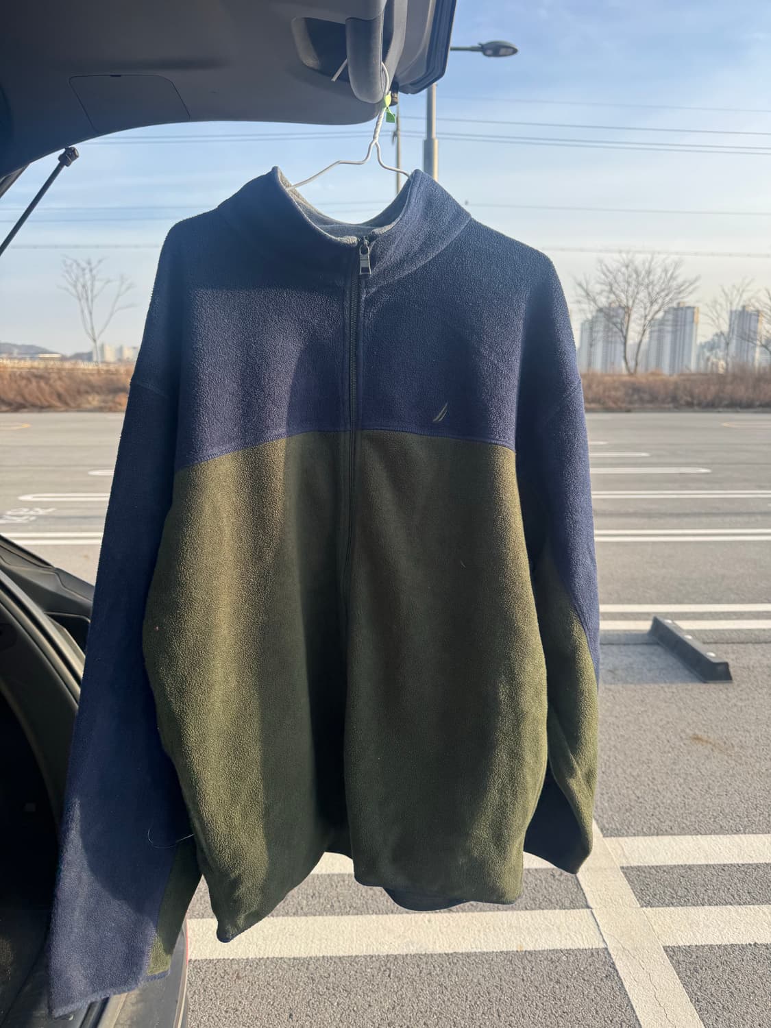 노티카 90‘s 후리스 집업 상품이미지1