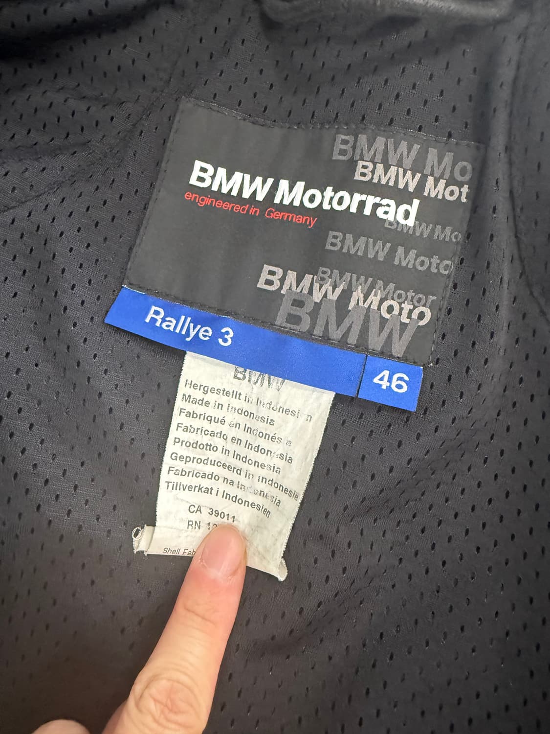 BMW 모토라드 정품 Rallye 3 자켓 오토바이 라이더 상품이미지5