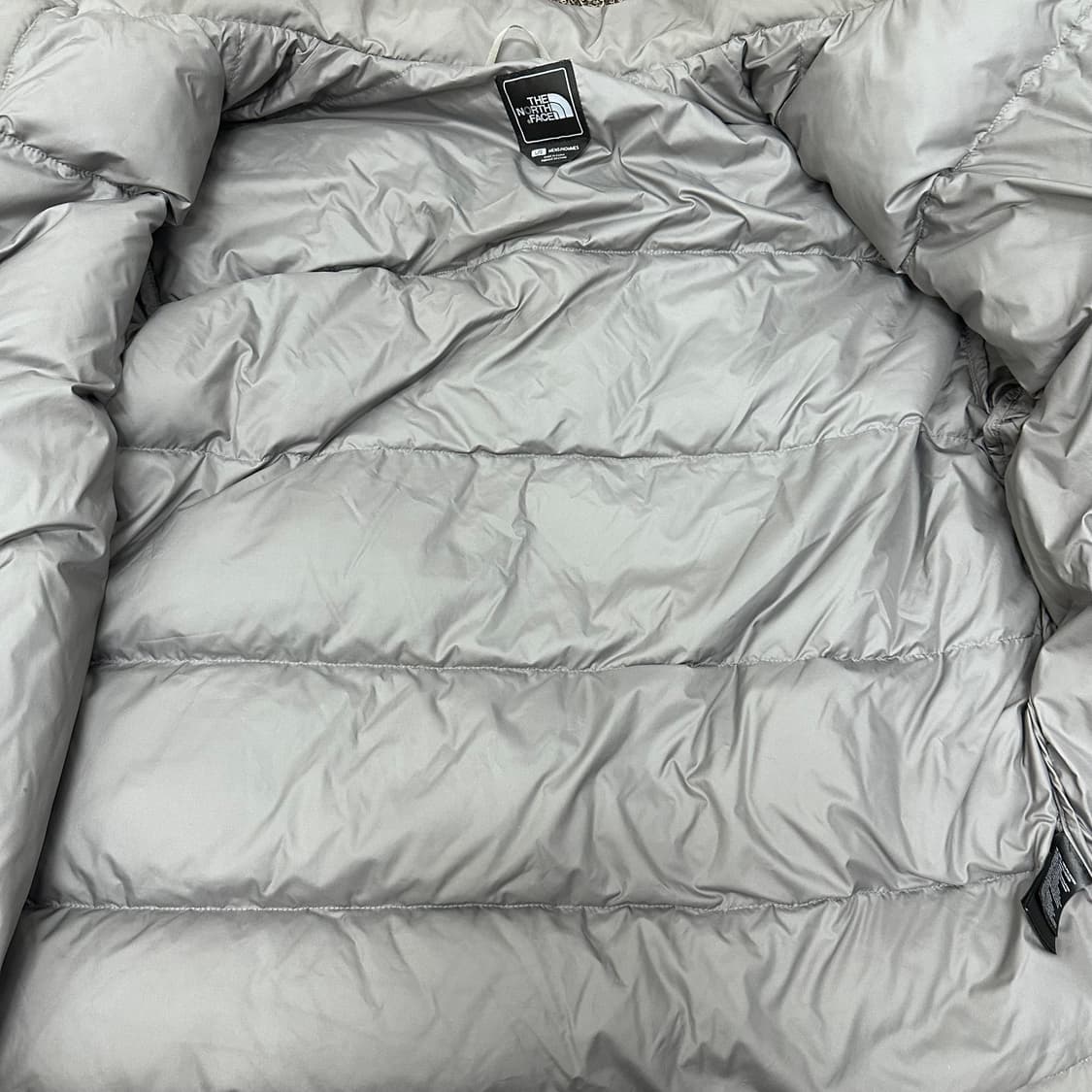 노스페이스 550 구스다운 패딩 그레이 L 상품이미지7