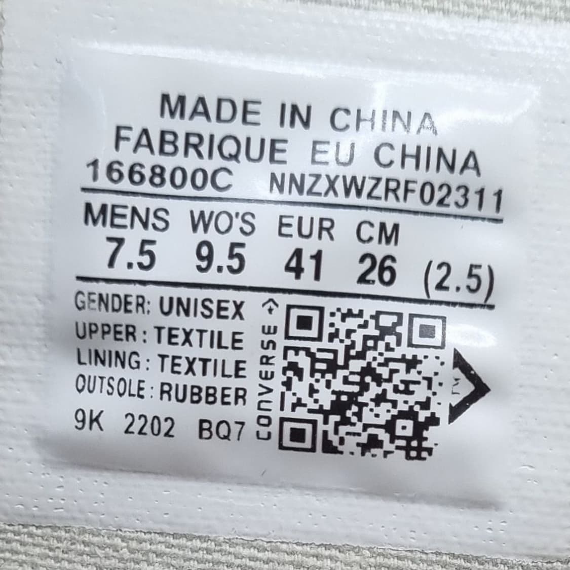 컨버스 런스타 하이크 블랙 남성하이탑260. 상품이미지6