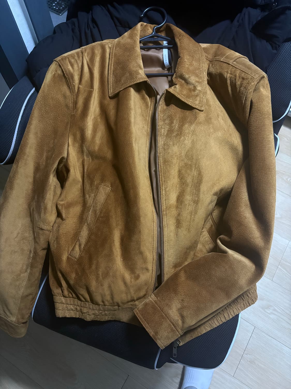 깡 노이어 코치 스웨이드 블루종 상품이미지2