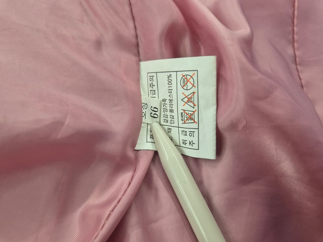 DRAWING  핑크색 양가죽 라이더 자켓 66
사이즈  상품이미지6