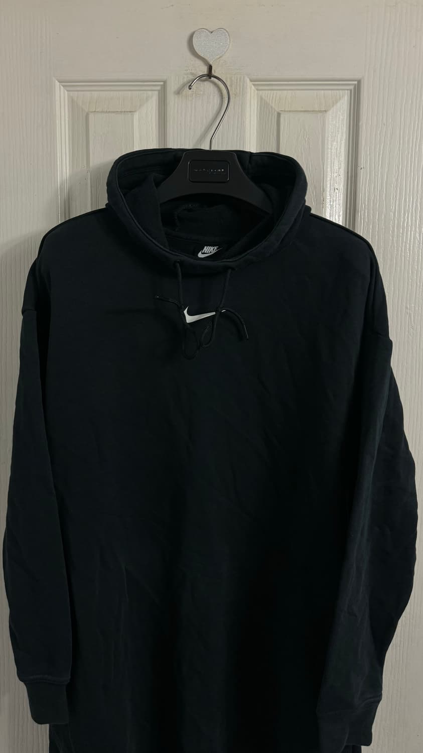 Nike 나이키 여성용 롱 후드티 스웻셔츠 블랙 상품이미지2