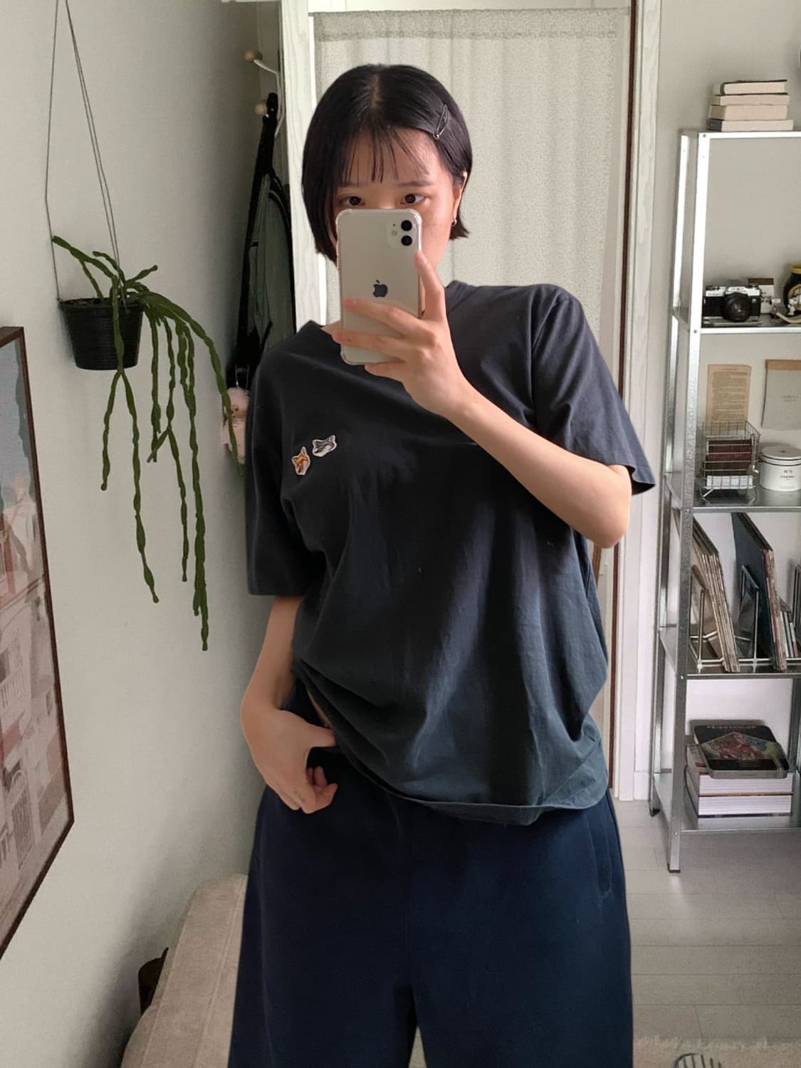 메종키츠네 반팔 티셔츠 (Man M) AB0354 상품이미지1