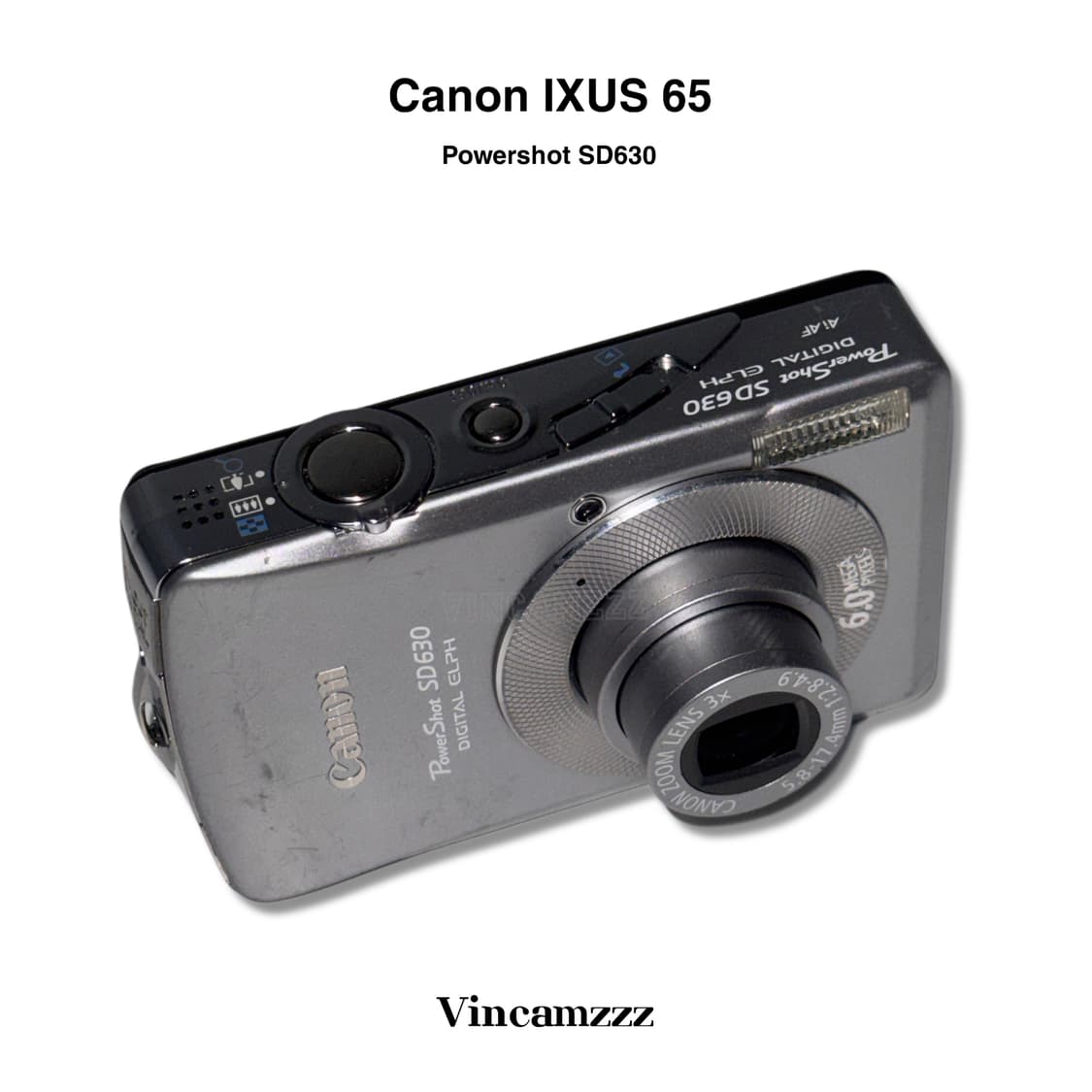 Canon 캐논 익서스 IXUS 65 (파워샷630) 디지털카메라 상품이미지2