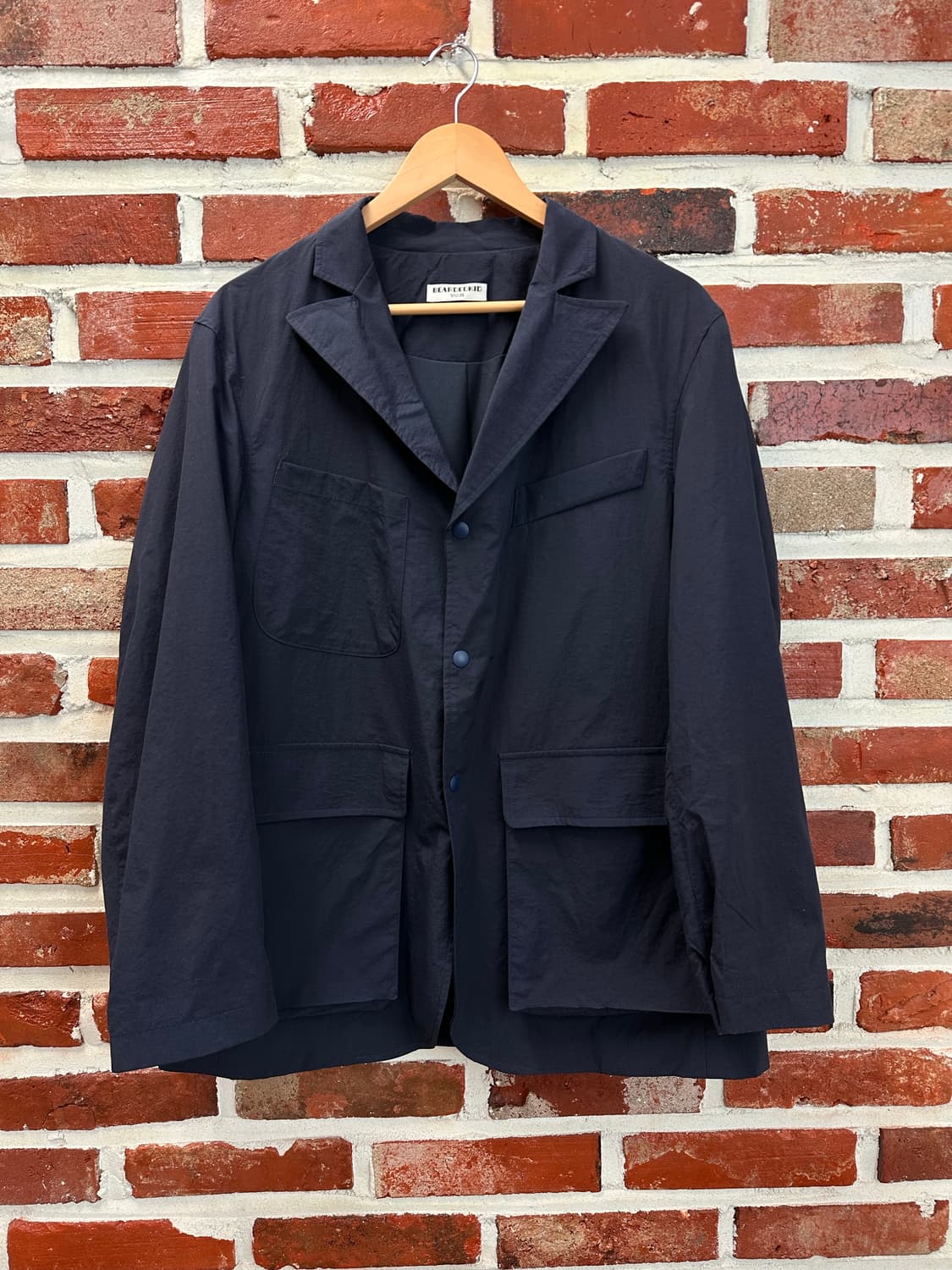 (M)비얼디드키드 나일론 유틸리티 자켓 네이비 상품이미지1