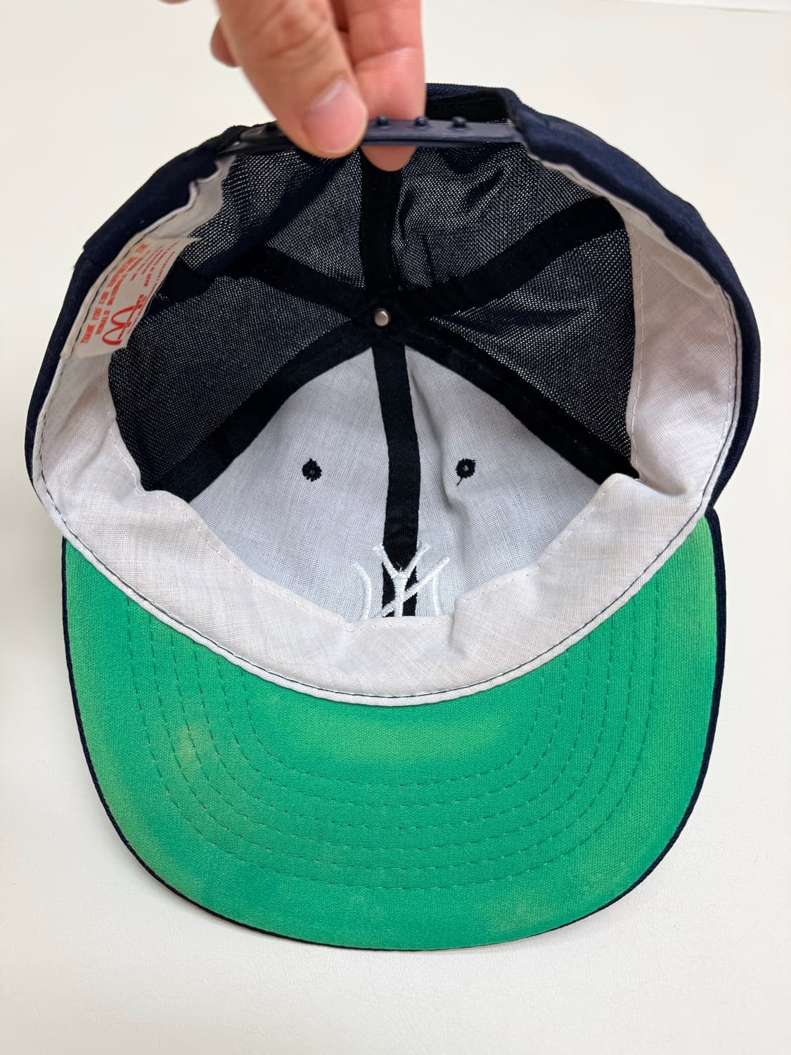 80s 뉴욕양키스 빈티지캡 (네이비 색상) 상품이미지2