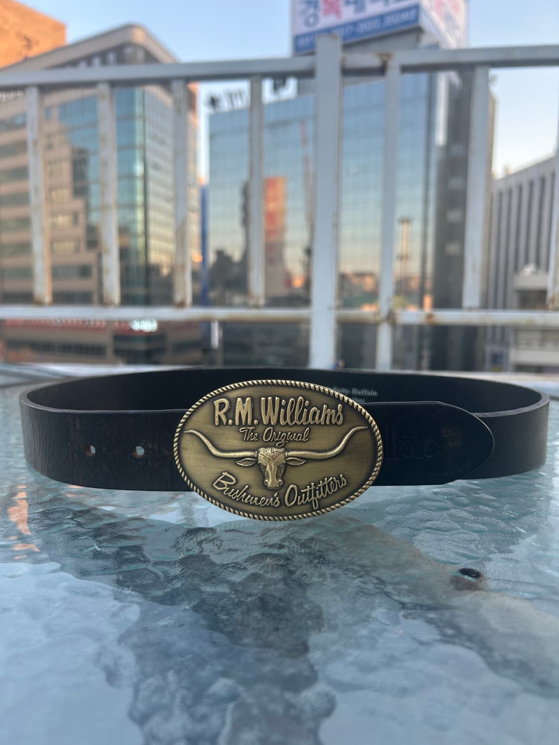 R.M. Williams 가죽 벨트 상품이미지1