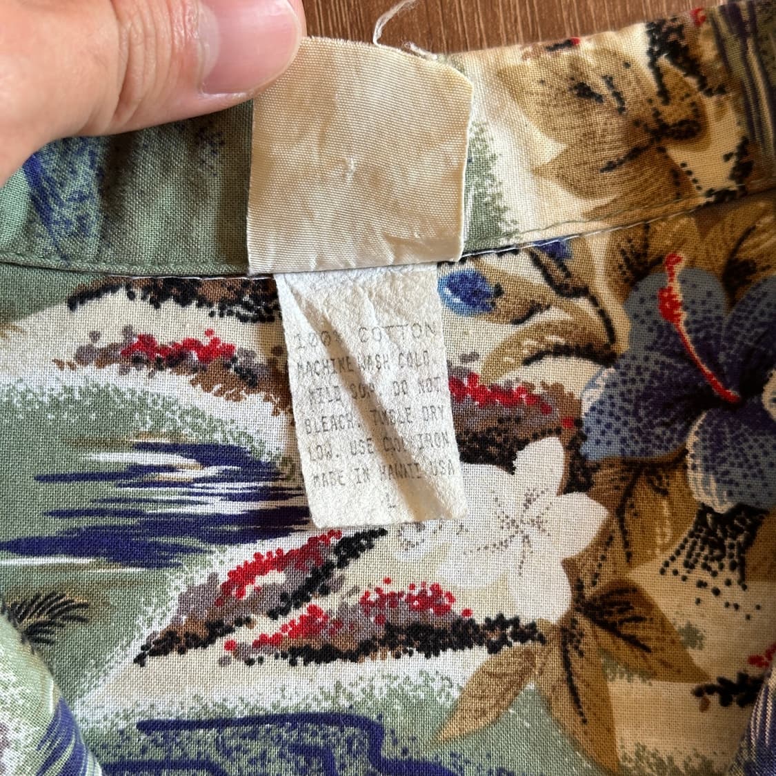 Vintage Hawaii made Hawaiian 1/2 shirts 상품이미지7