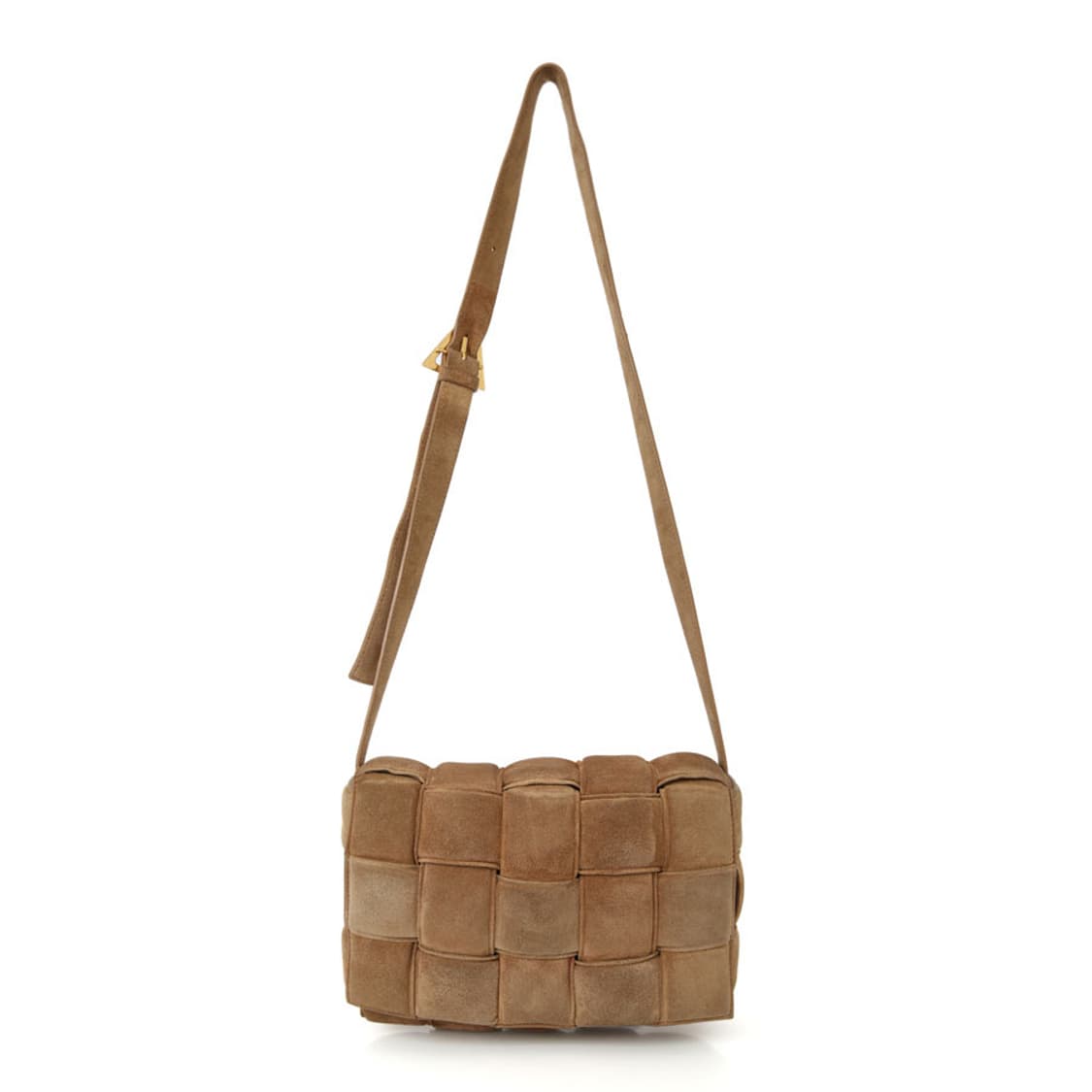 보테가베네타 패디드 패딩 카세트백 스웨이드 크로스 591970 상품이미지5