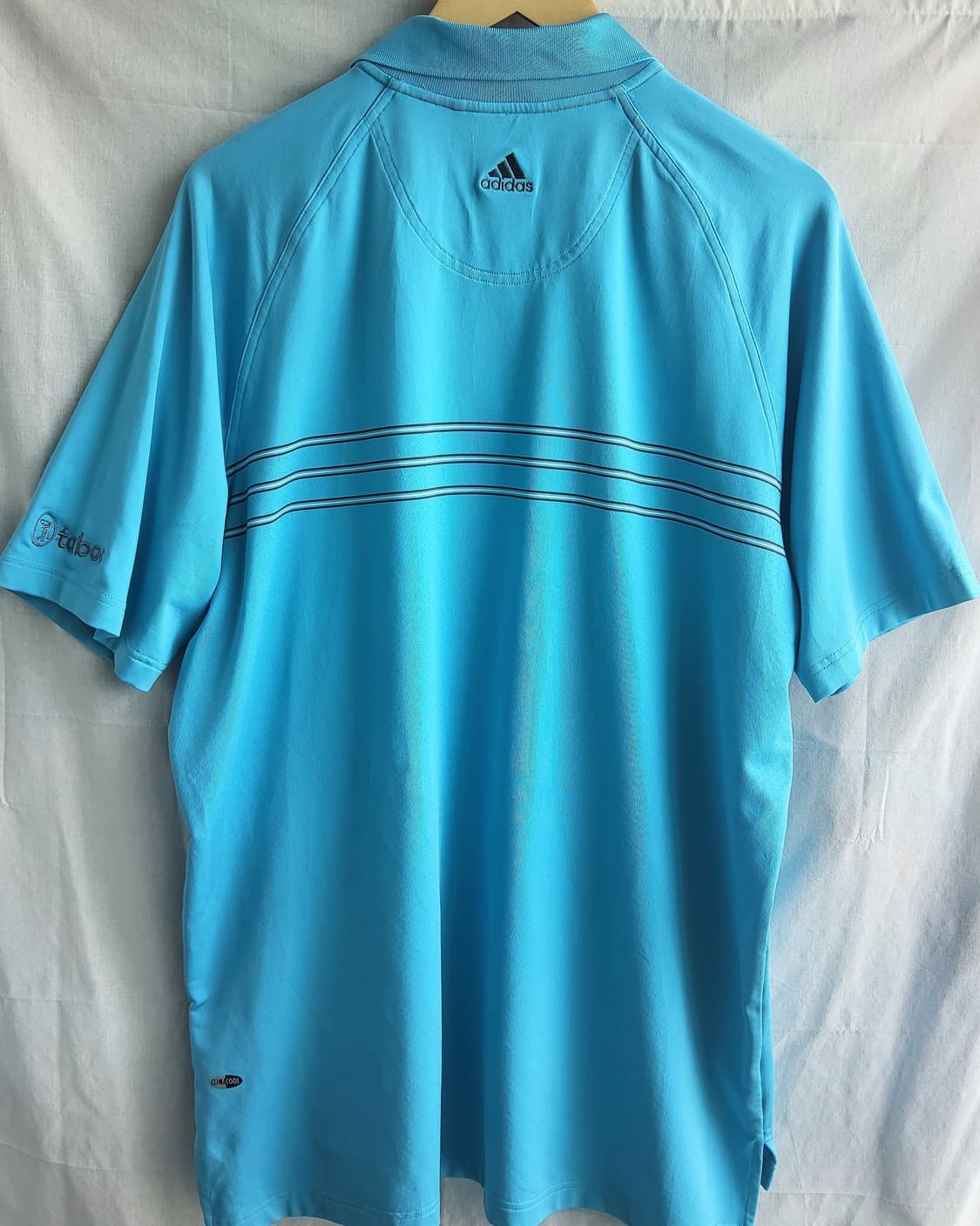 ADIDAS 아디다스 남성 반팔 카라티 L 기능성 폴리 스포츠웨어 상품이미지2