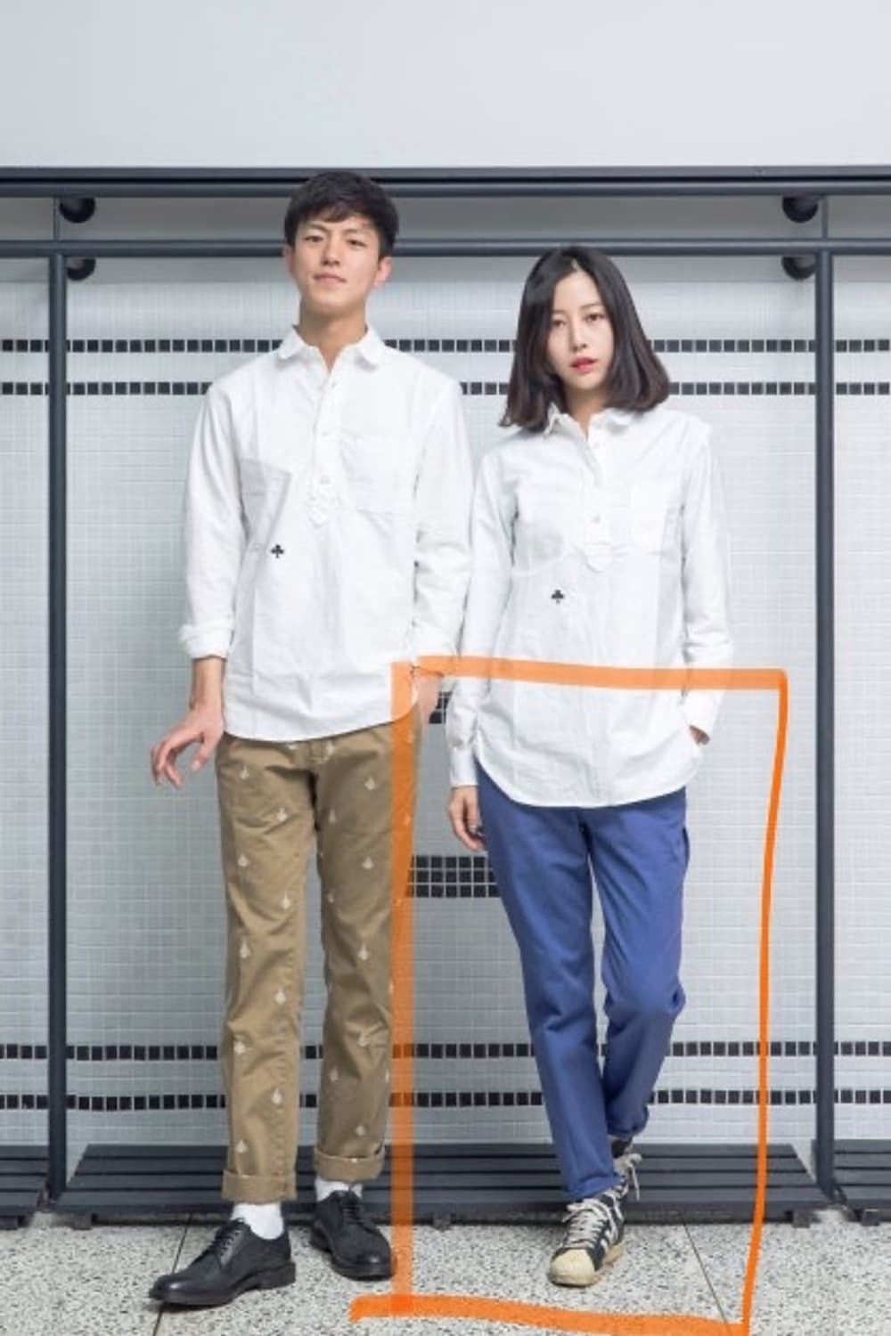 HGS 치노 팬츠, XS SML XL 상품이미지2