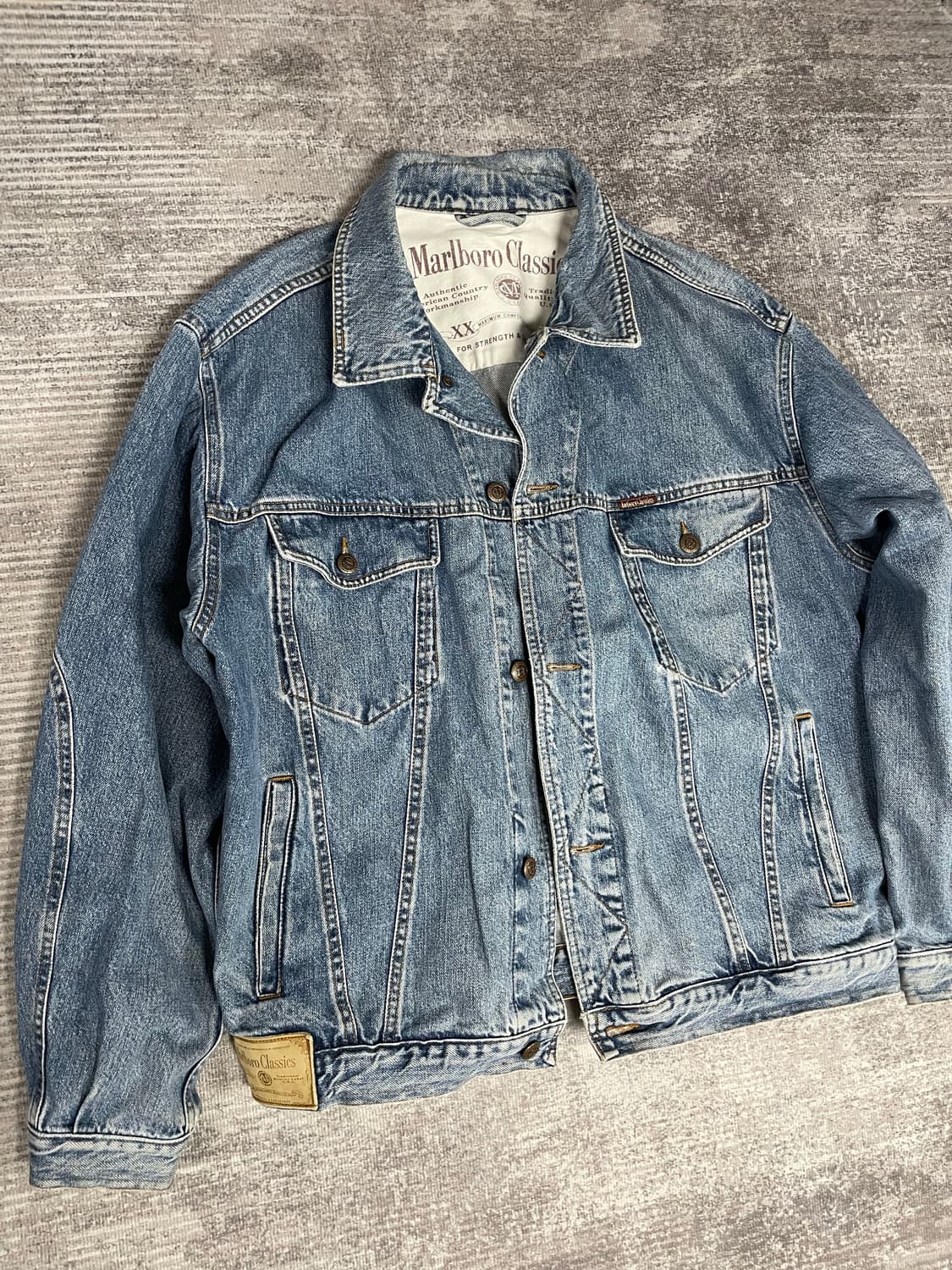 Italy vtg 말보로 클레식 트러커 상품이미지1