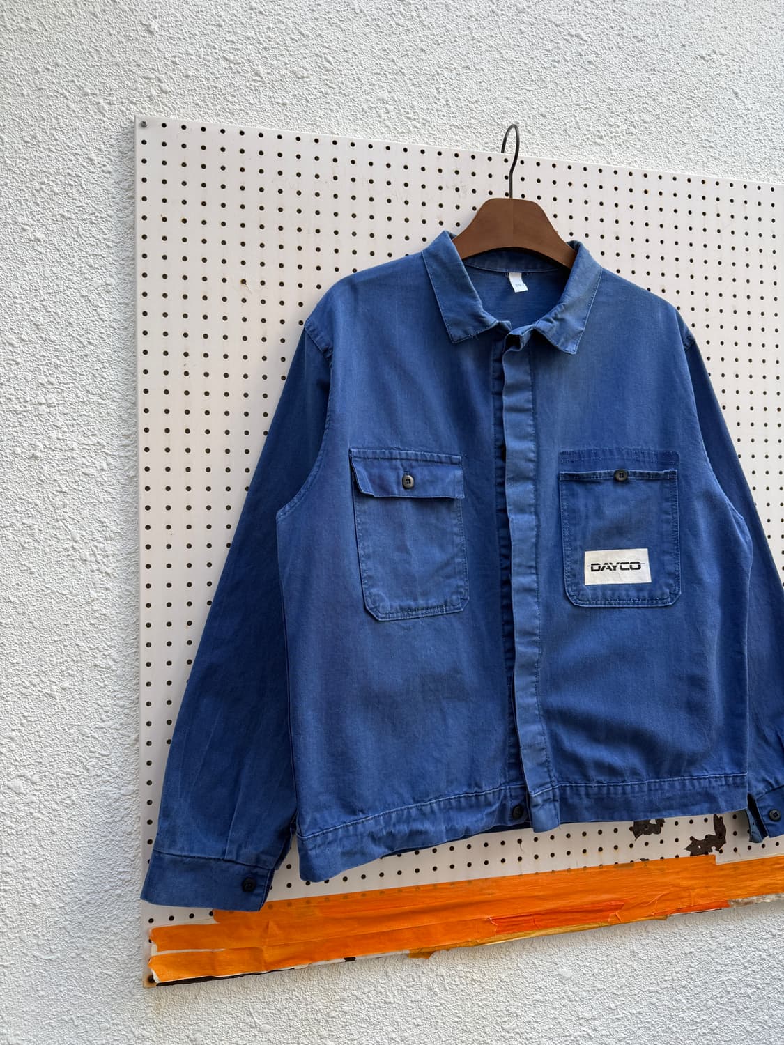 OLD VINTAGE WASHED MECHANIC 프렌치 메카닉워크자켓 상품이미지3