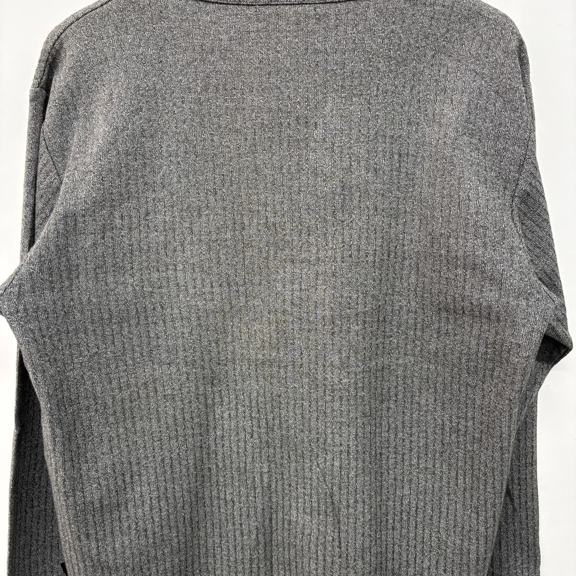 요지 야마모토 차콜 그레이 니트 남/L 상품이미지6