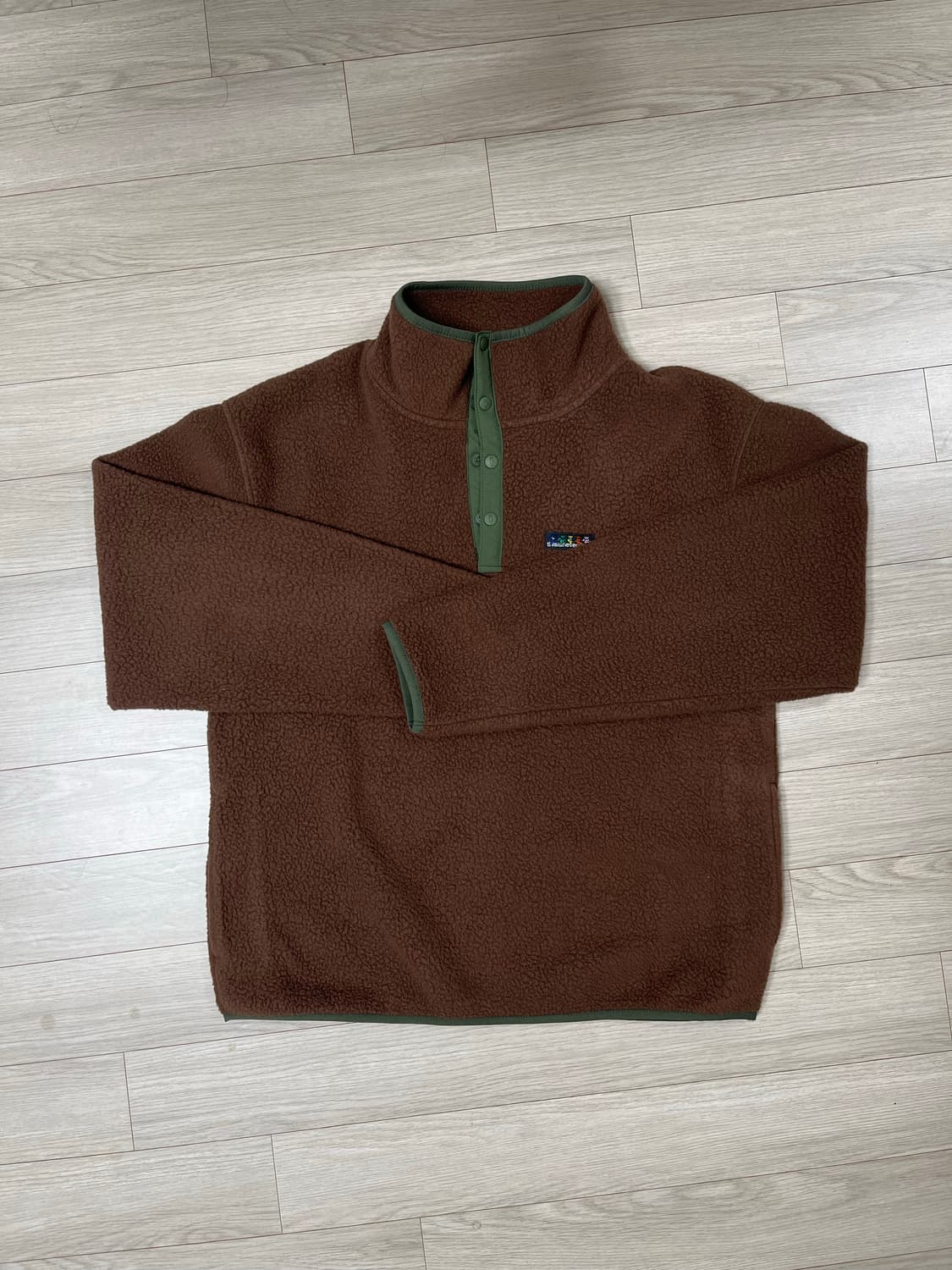 디스이즈네버댓 GD Fleece Pullover Brown 상품이미지2