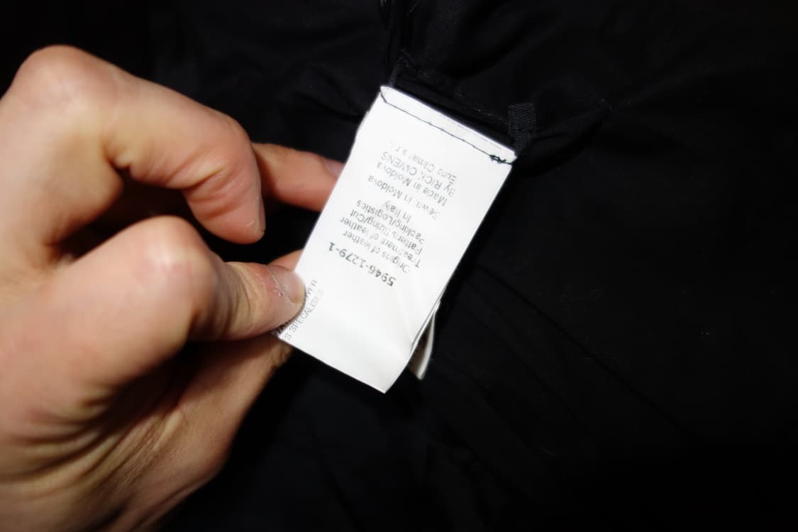 릭오웬스 스투즈 레더자켓(44) 상품이미지9