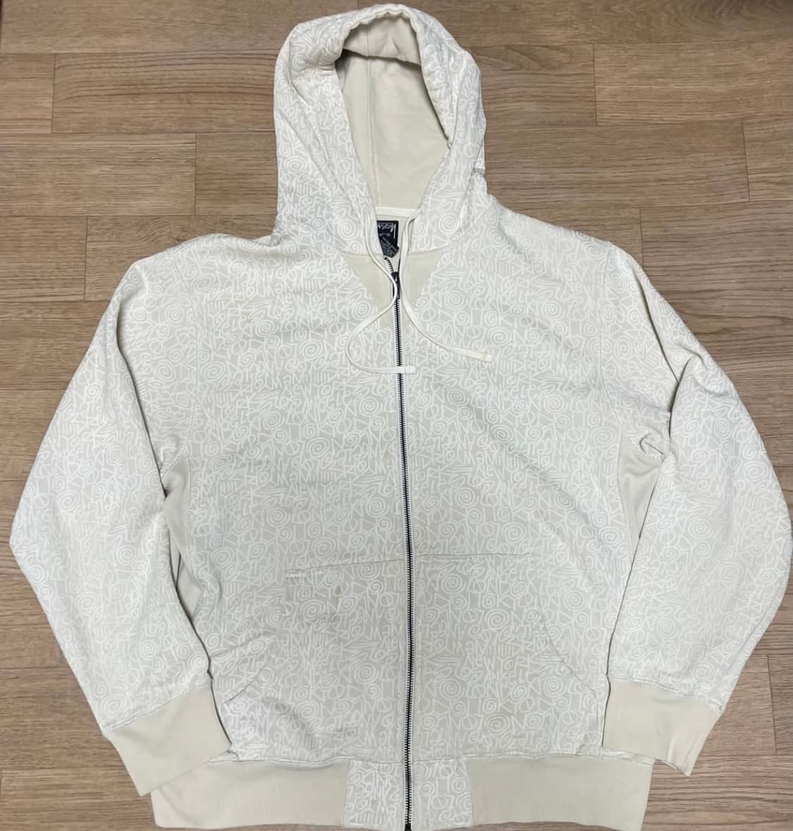 00s 스투시 어센틱 후드집업 M 상품이미지1