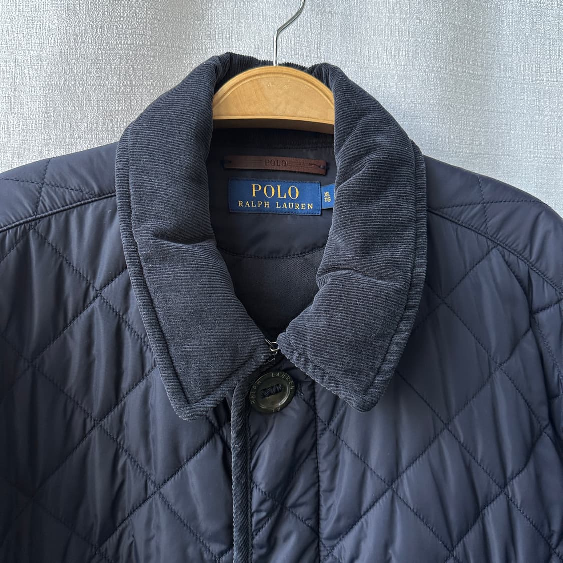 폴로 랄프로렌 캠튼 퀼팅 카코트 자켓 네이비 XL 상품이미지5