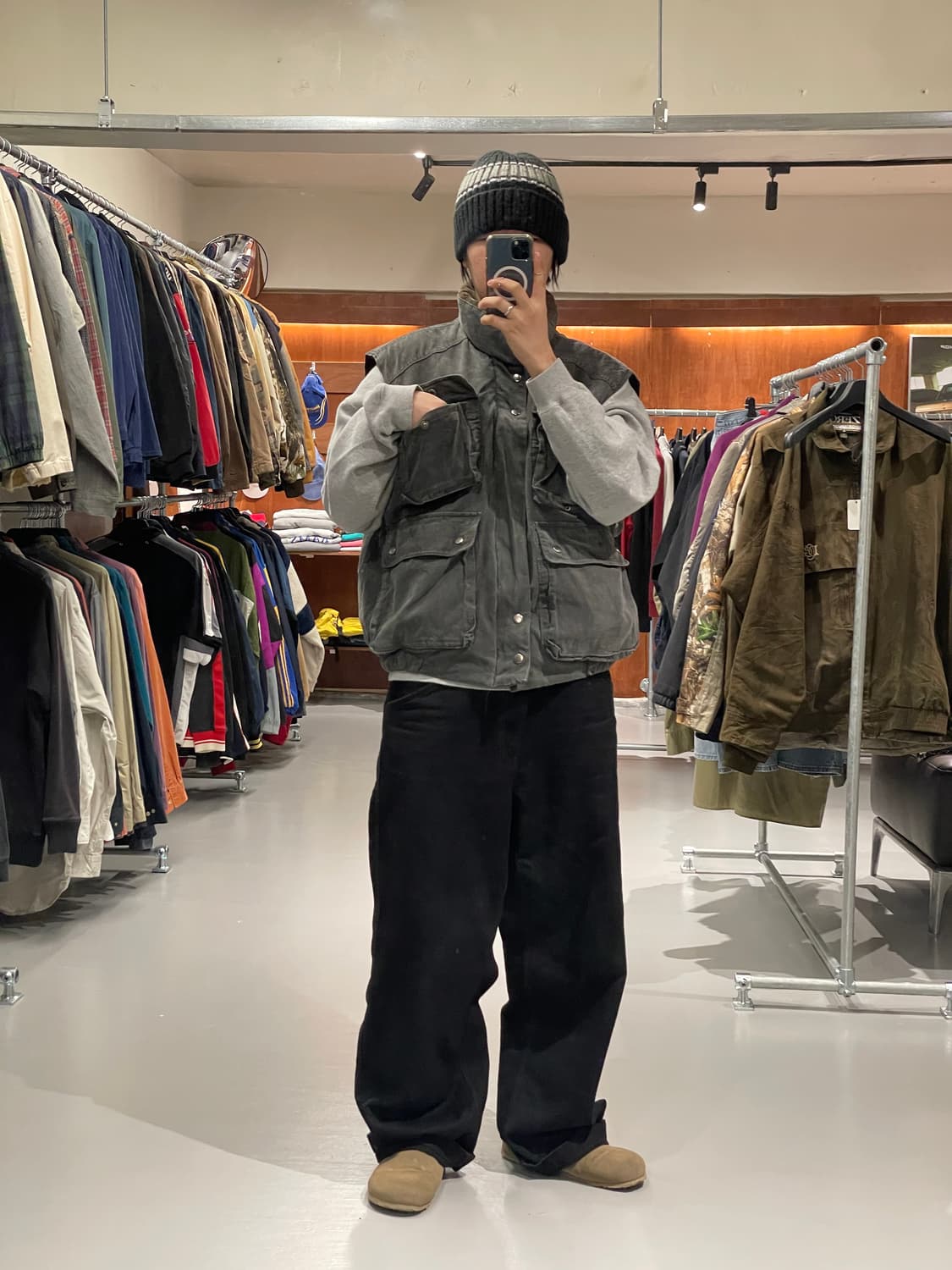 90s 빈티지 헌팅 베스트 조끼 상품이미지3