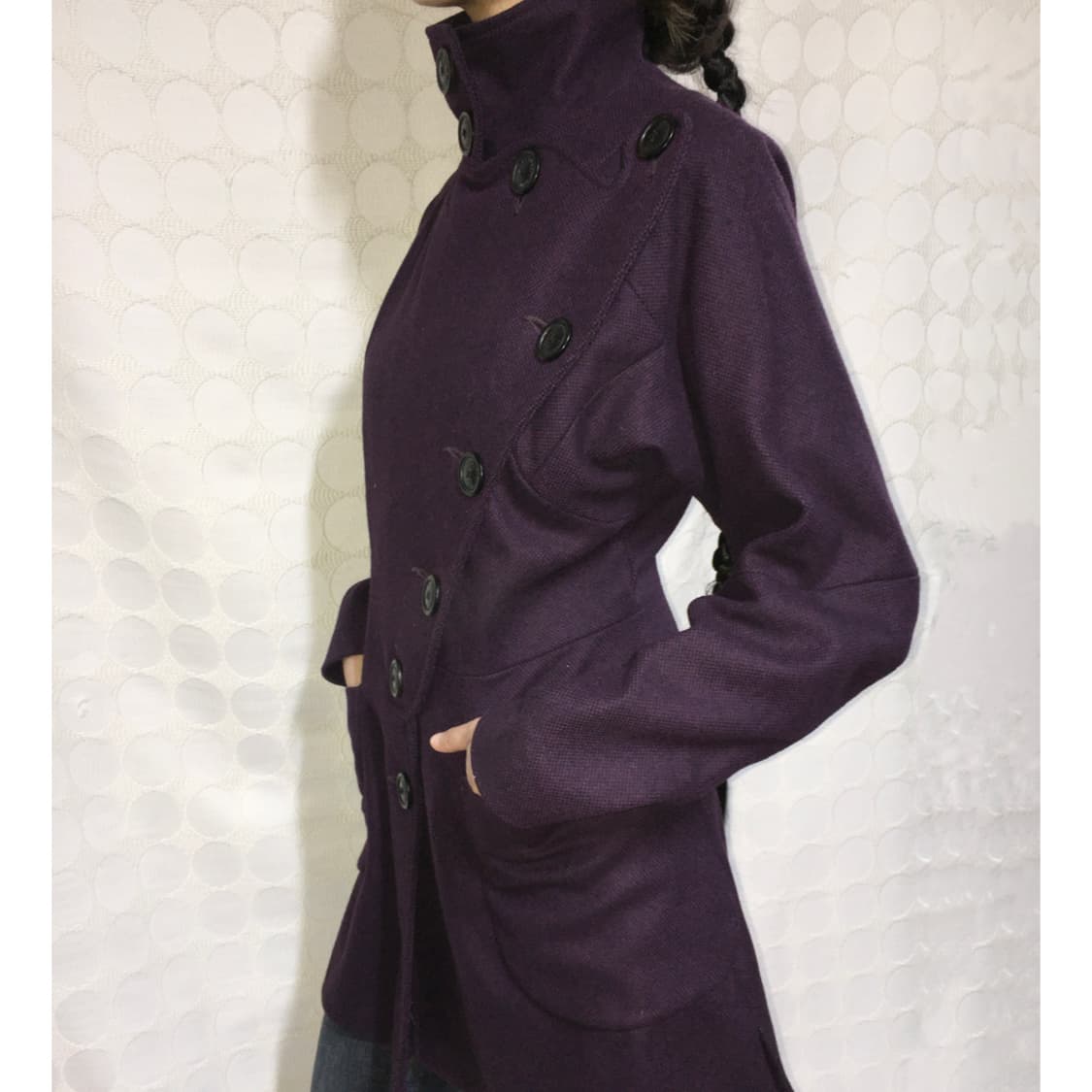 비비안웨스트우드 기사풍 울 코트 상품이미지1