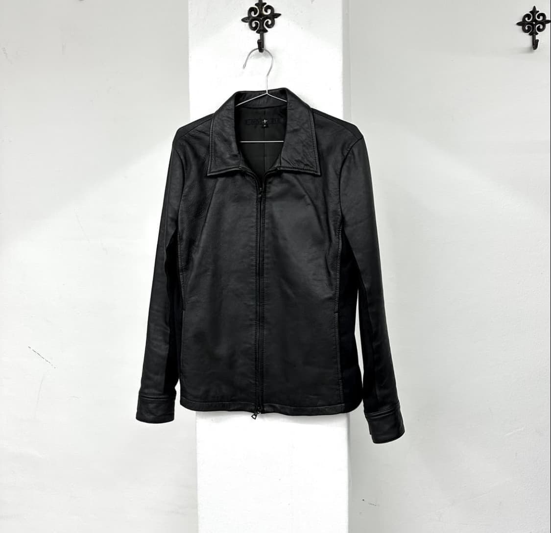 No id leather jacket 상품이미지2