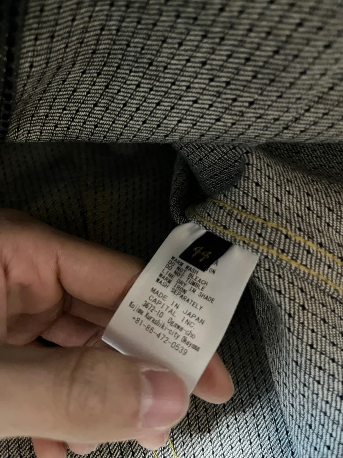 (44) 캐피탈 센츄리 데님 웨스터너 no7 상품이미지5