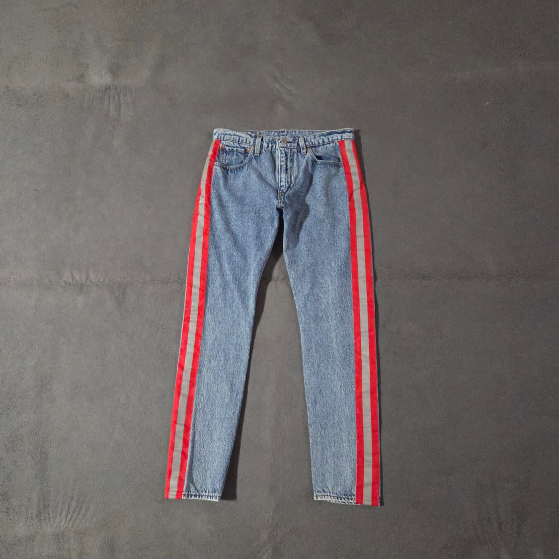 LVC 리바이스 512 리플렉티드 사이드라인 슬림 테이퍼드 데님 팬츠  상품이미지1