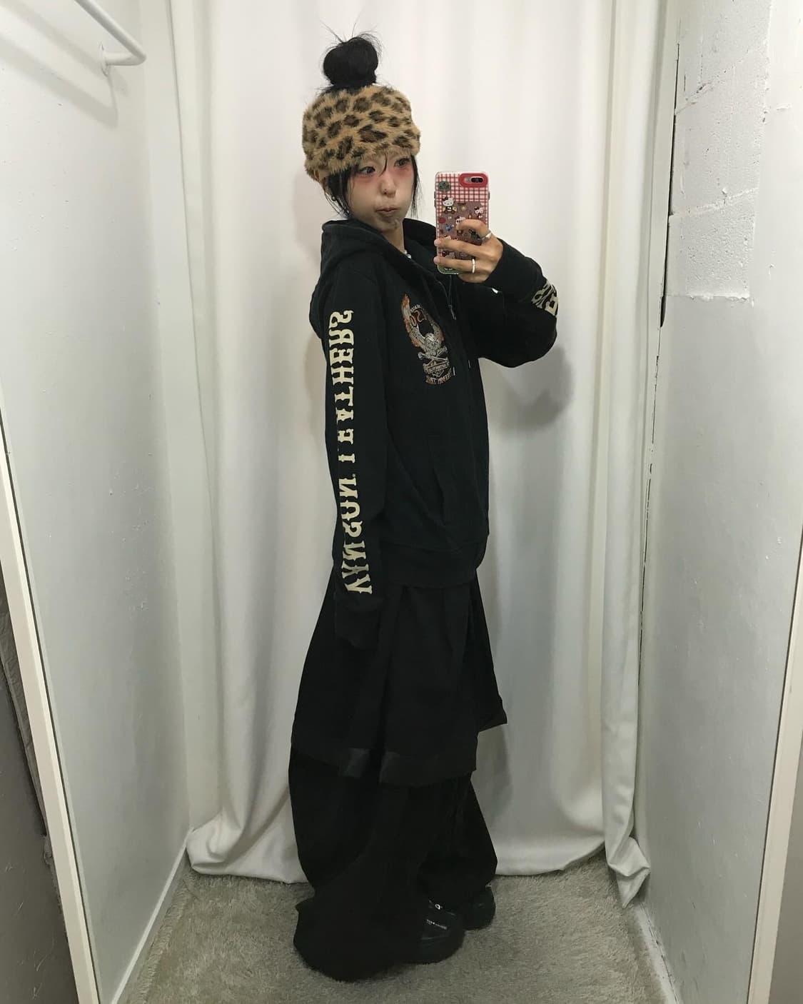 Vanson Embroidery Hood Zip-Up 상품이미지4