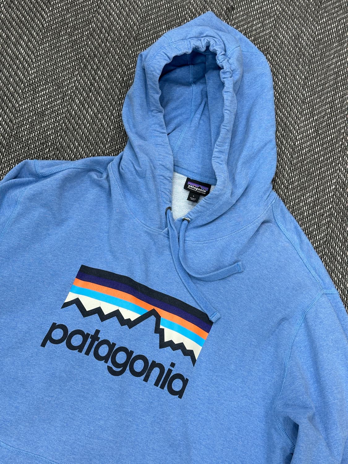 파타고니아 후드티 블루 상품이미지2