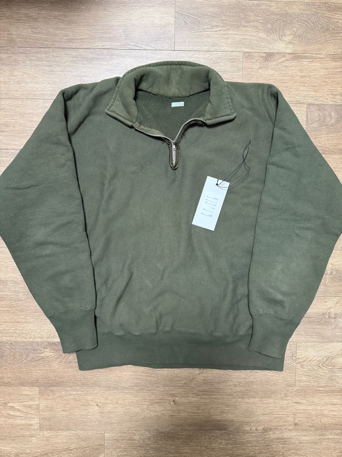 [4] 아프레쎄 하프집업 스웻셔츠 상품이미지1