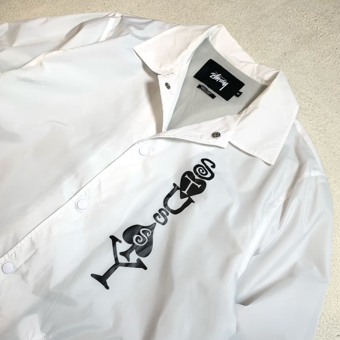 스투시 화이트 코치 자켓 바람막이 상품이미지3