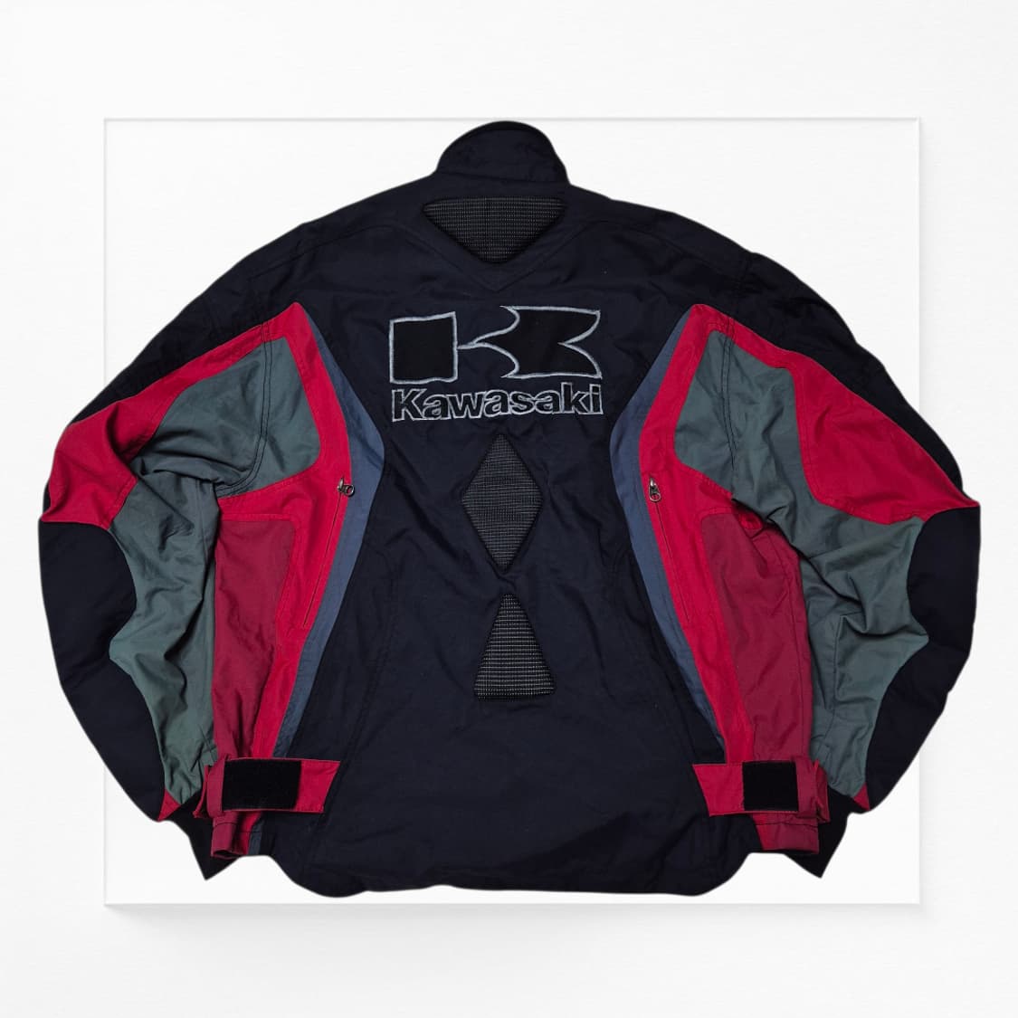 [우주매물🔥] 가와사키 모터 사이클 레이싱 자켓 상품이미지2
