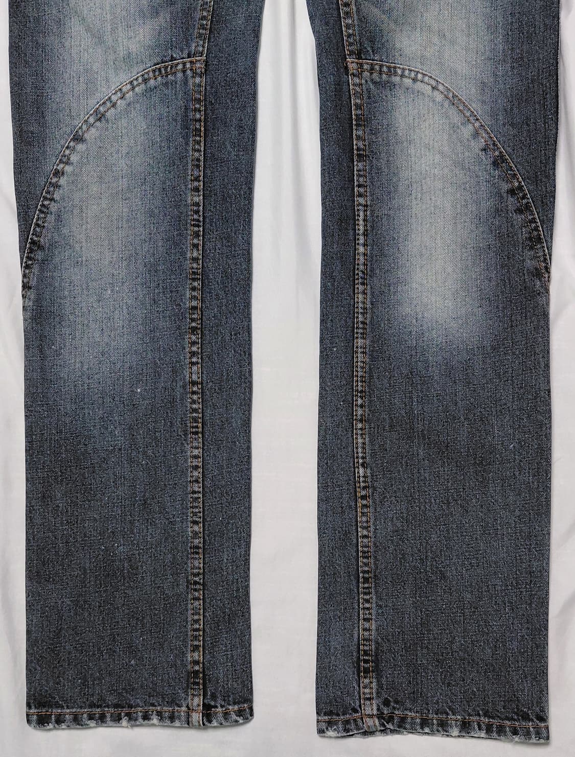 [희귀/아카이브] 일본 브랜드 Made in Heaven 멀티 지퍼 데님 상품이미지3