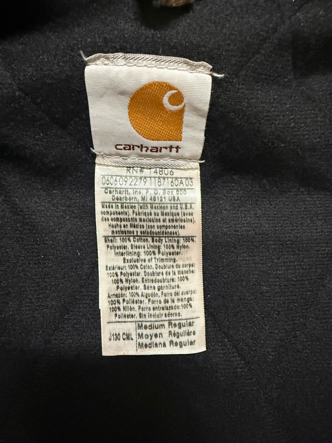 빈티지 칼하트 j130 M사이즈 카멜/Camel 상품이미지4