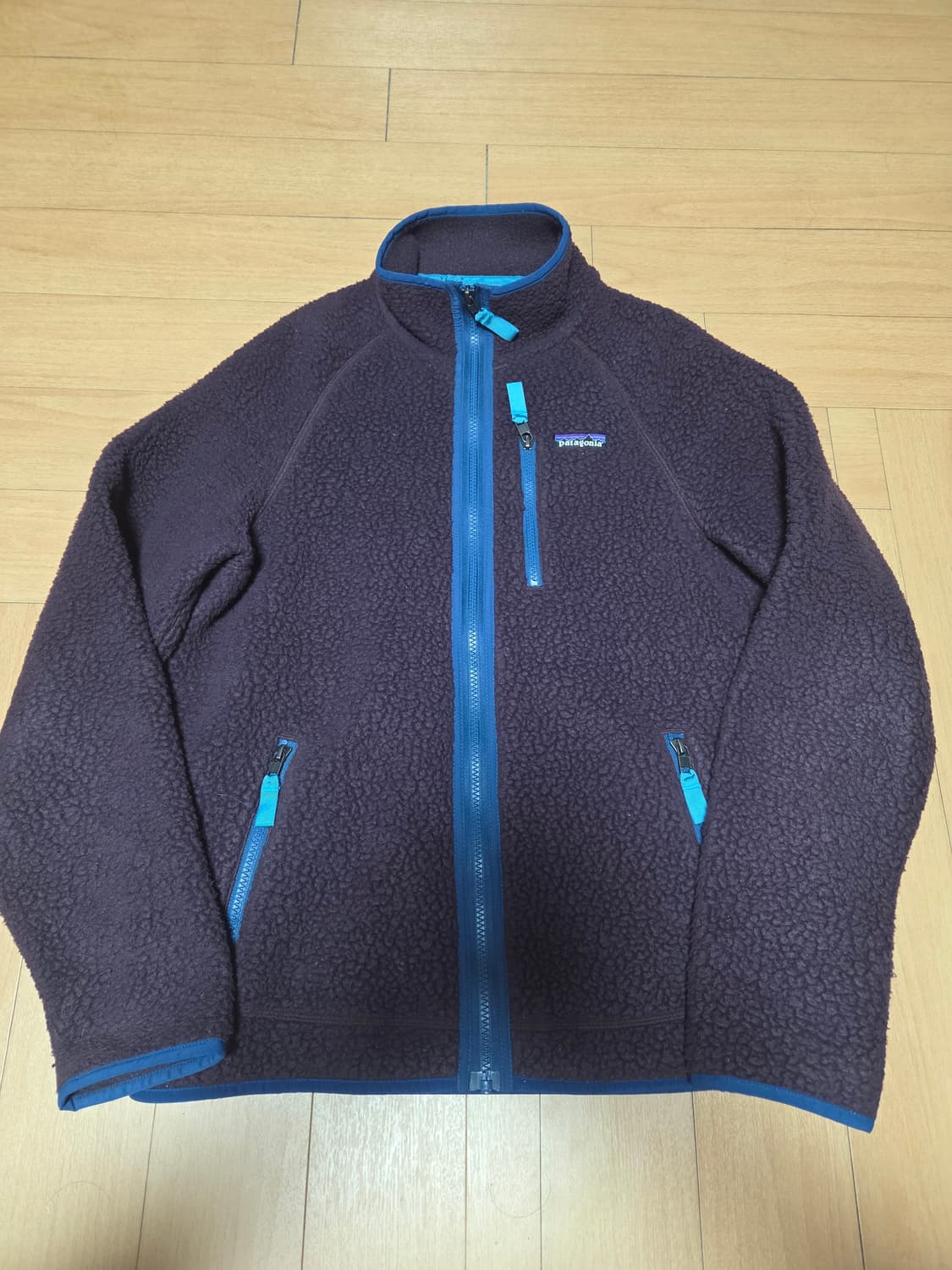 파타고니아 플리스 자켓 퍼플/블루  상품이미지1
