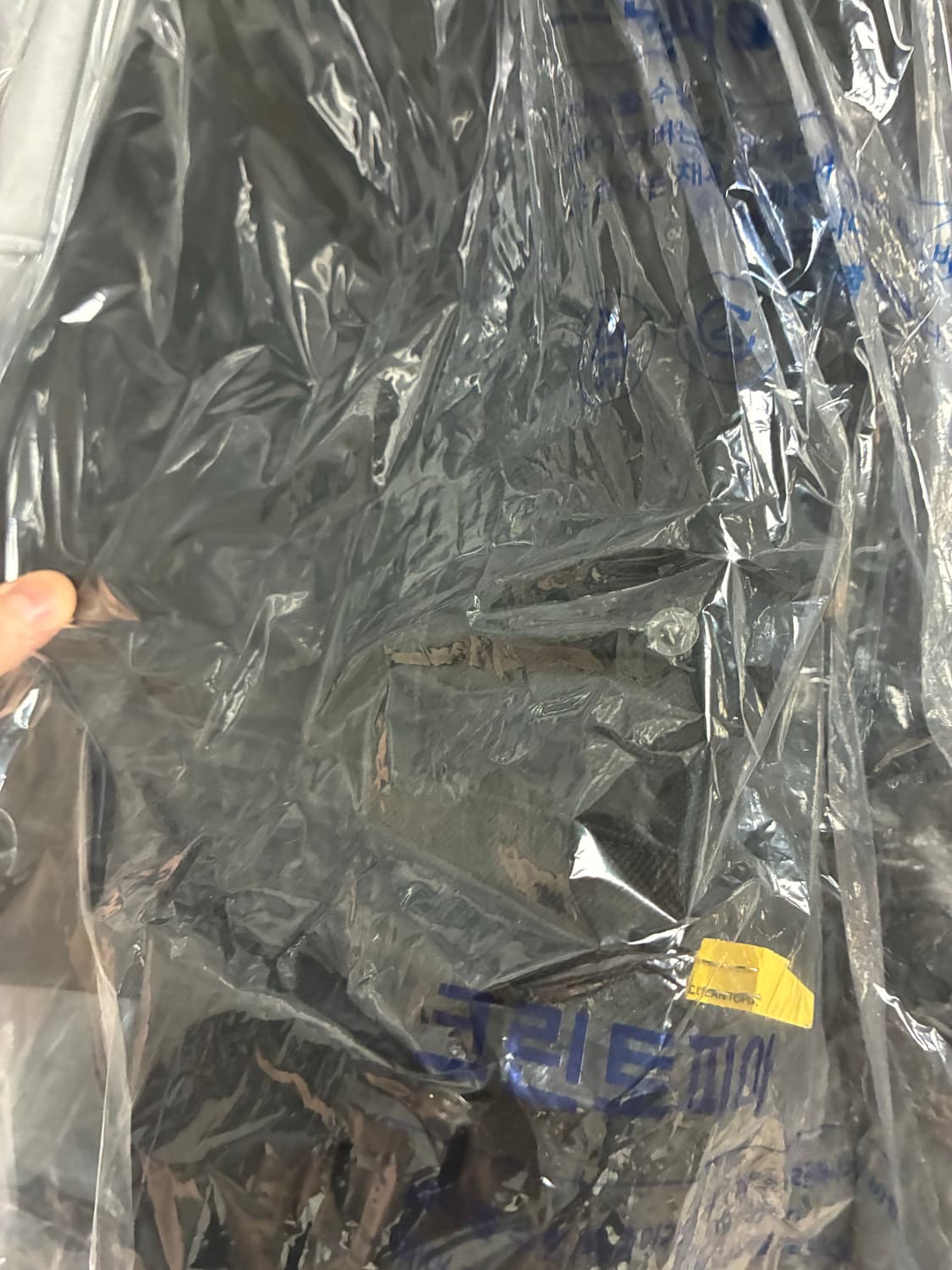 산산기어 코튼 웨이브 팬츠 블랙 2사이즈 상품이미지2