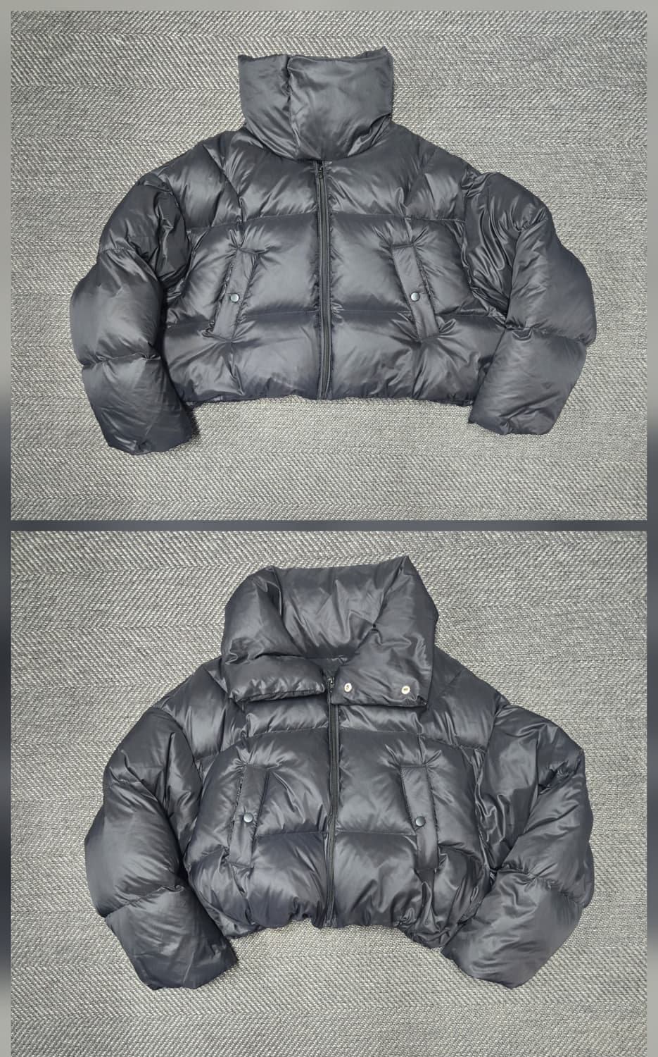 바이씨니 다운패딩 하이숏패딩 패딩점퍼 상품이미지4