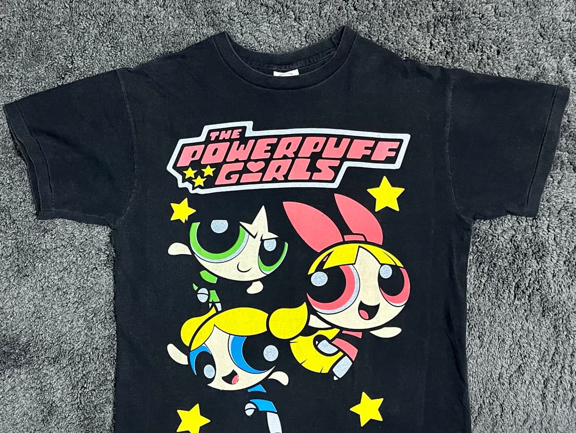 (rep) 빈티지 파워퍼프걸 티셔츠 상품이미지2