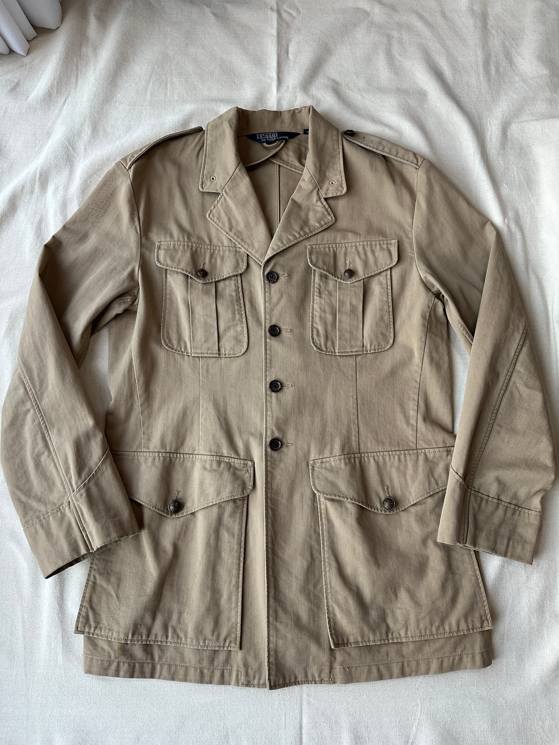 폴로 랄프로렌 사파리 필드자켓 베이지 L 상품이미지1