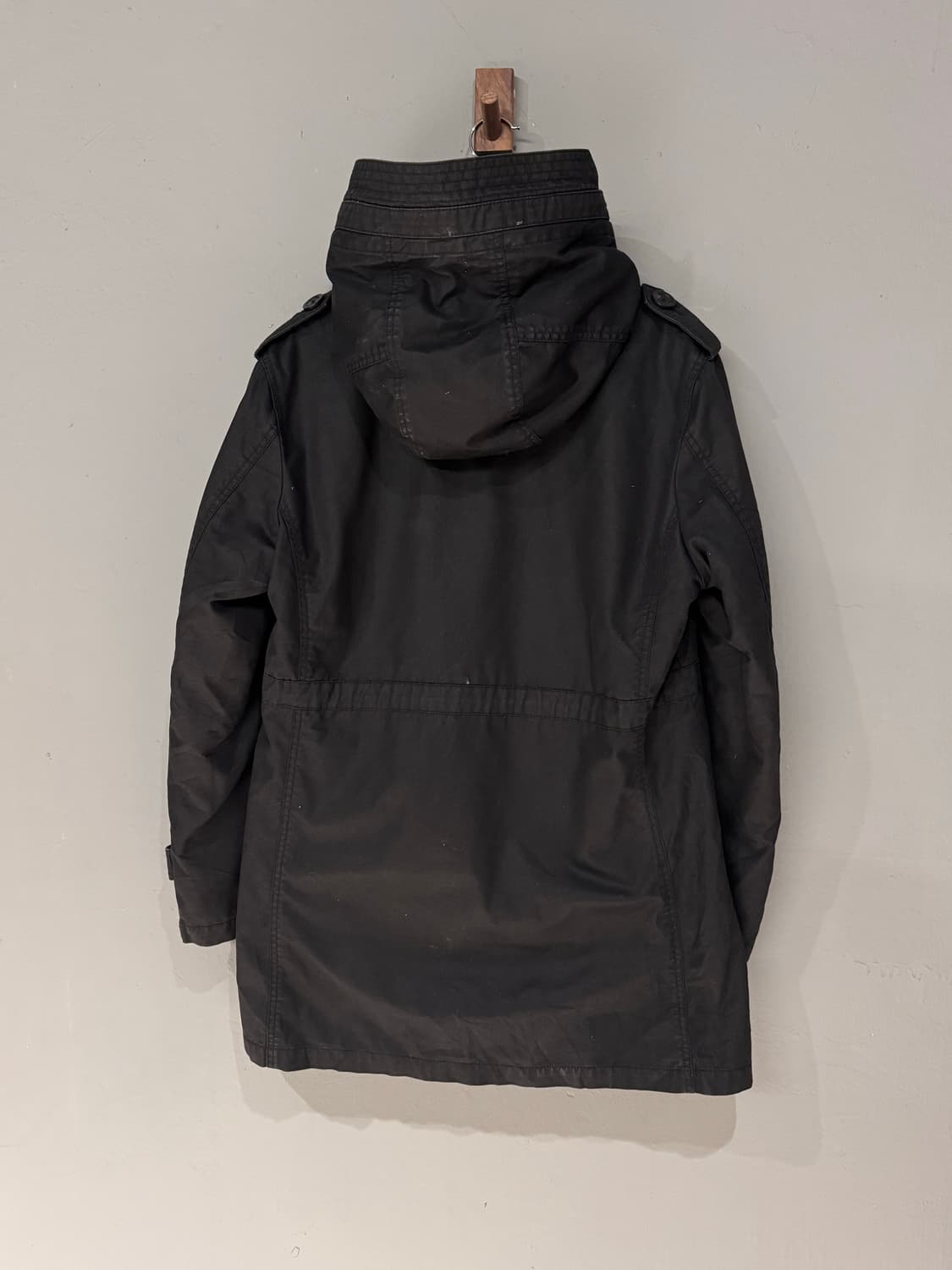 버버리 블랙라벨 피쉬테일 파카 상품이미지9